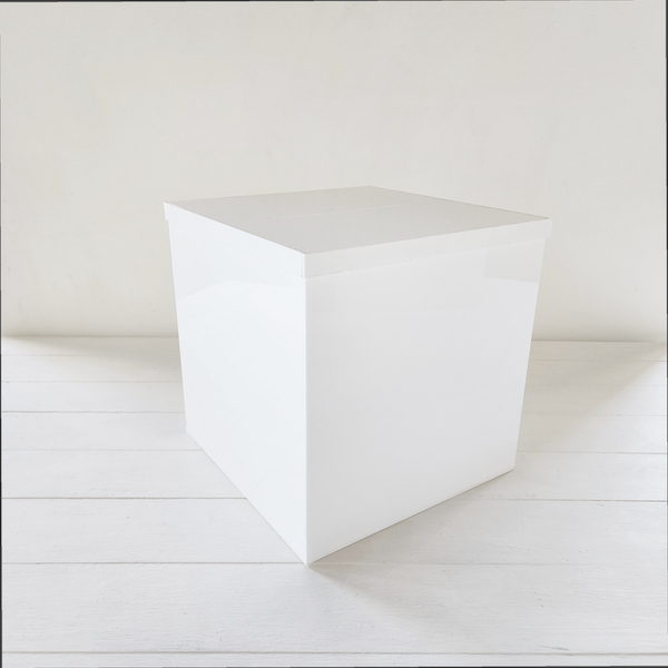 Perspex Gift Card Box - White - <p style='text-align: center;'>R 150</p>
